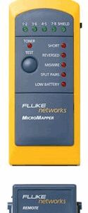 Strumento Verifica Rame Fluke Networks Micromapper con Unità Remota
