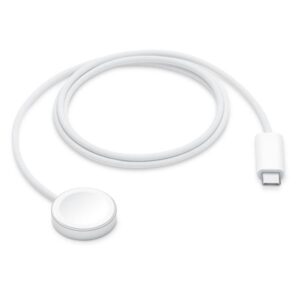 Cavo di Ricarica Magnetico USB‑C Apple Watch 1m Nylon Bianco