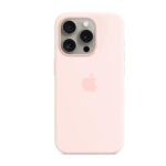 Cover Apple MagSafe Silicone per iPhone 15 Pro – Rosa Confetto