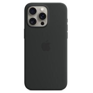 Cover iPhone 15 Pro Max Apple MagSafe Silicone Nero