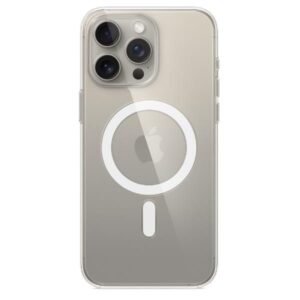 Cover Apple MagSafe Trasparente per iPhone 15 Pro Max