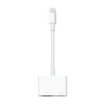 Adattatore Apple Lightning a HDMI e USB-C Digitale Bianco