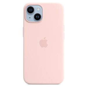 Cover Apple MagSafe Silicone per iPhone 14 Plus - Rosa Creta