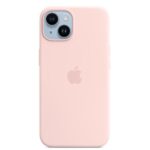 Cover Apple MagSafe Silicone per iPhone 14 – Rosa Creta