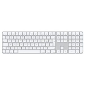 Tastiera Apple Magic Keyboard con Touch ID e tastierino numerico per Mac - Italiano - Bianca