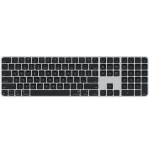 Tastiera Apple Magic Keyboard con Touch ID e tastierino numerico Tedesca nera