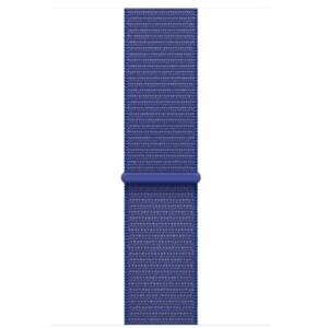 Cinturino Smartwatch Apple Sport Loop 42mm Blu Oltremare Nylon Regolabile