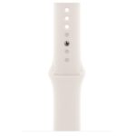 Cinturino Sport Apple Watch 42mm Beige M/L Fluoroelastomero