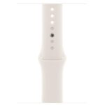 Cinturino Sport Apple Watch 46mm Beige S/M Fluoroelastomero