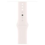 Cinturino Smartwatch Apple Sport 46mm Rosa M/L Fluoroelastomero