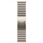 Bracciale Smartwatch Apple Maglie Naturali 42mm Grigio Acciaio