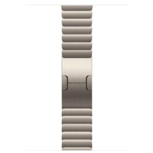 Bracciale Smartwatch Apple Maglie Naturali 42mm Grigio Acciaio