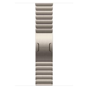 Bracciale Smartwatch Apple Maglie Naturali 46mm Grigio Acciaio