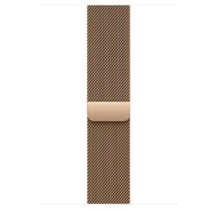 Cinturino Smartwatch Apple Loop Maglia Milanese 42mm Oro
