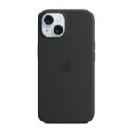 Cover Apple MagSafe Silicone per iPhone 15 – Nero
