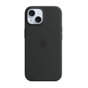 Cover Apple MagSafe Silicone per iPhone 15 - Nero