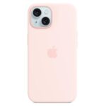 Cover Apple MagSafe Silicone per iPhone 15 – Rosa Confetto