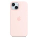 Cover Apple MagSafe Silicone per iPhone 15 Plus – Rosa Confetto