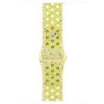 Cinturino Smartwatch Apple Nike Sport 42mm Giallo Fluoroelastomero S/M