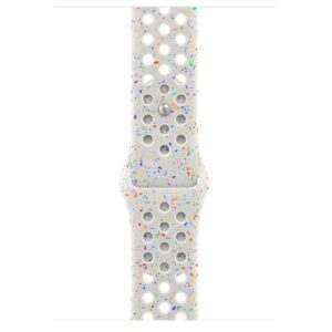 Cinturino Smartwatch Apple Watch 46mm Nike Sport Platino Grigio S/M