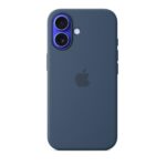 Cover Apple MagSafe Silicone per iPhone 16 Plus – Blu Denim