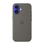 Cover Apple MagSafe Silicone per iPhone 16 Plus Grigio Pietra