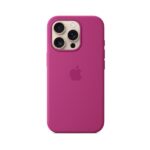 Cover Apple MagSafe Silicone per iPhone 16 Pro – Fucsia