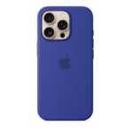 Cover iPhone Apple MagSafe Silicone per iPhone 16 Pro Blu Oltremare