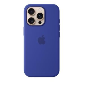 Cover iPhone Apple MagSafe Silicone per iPhone 16 Pro Blu Oltremare