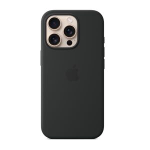 Cover iPhone Apple MagSafe Silicone per iPhone 16 Pro Max - Nero