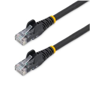 Cavo Ethernet Cat-6 Startech UTP 2 Metri Nero