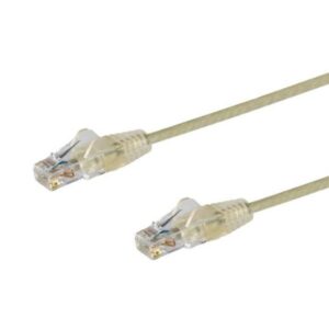 Cavo Ethernet Cat6 Startech UTP 3 metri Grigio Antigroviglio