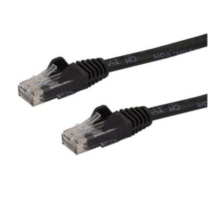 Cavo Ethernet Cat-6 Startech UTP 1.5m Nero