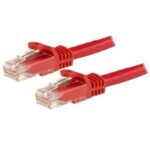 Cavo Patch Cat6 Startech 1m UTP Rosso RJ45