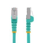 Cavo Ethernet Startech CAT 6a 2 metri S/FTP Turchese