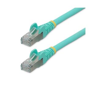 Cavo Ethernet Cat6a Startech 7.5m S/FTP LSZH Turchese