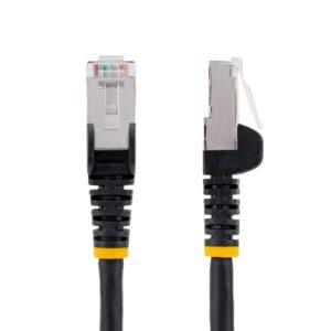 Cavo Ethernet Cat 6a Startech 10 metri Nero S/FTP