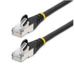 Cavo Ethernet Cat6a Startech 3 metri LSZH Nero