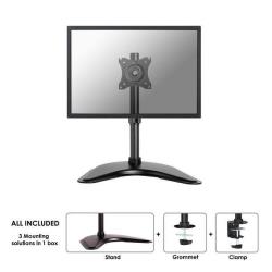 Staffa Monitor Neomounts NM-D335BLACK per Scrivania fino a 30" 10kg