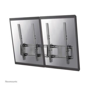 Staffa TV Neomounts NS-WMB200PBLACK a Muro per 2 Schermi fino a 52" 50kg