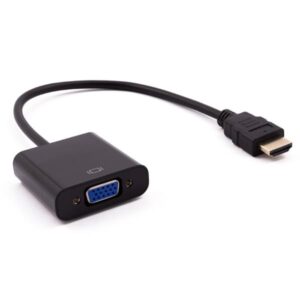 Adattatore HDMI VGA Nilox HDMI Maschio a VGA Femmina Nero