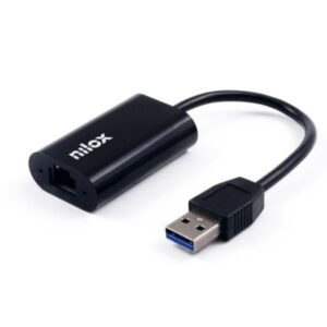 Adattatore di Rete Nilox USB-A 3.2 a RJ45 Gigabit