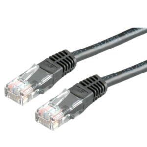Cavo Ethernet Cat-6 UTP Nilox 1 metro Nero