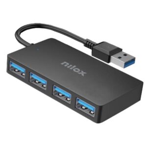 Hub USB Nilox 4 Porte USB 3.2 Gen 1 SuperSpeed