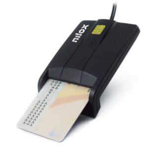 Lettore Smart Card Nilox USB 2.0 per SIM e Memorie Flash