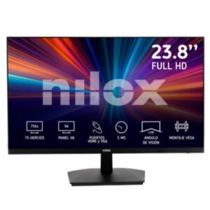 Monitor Nilox 23.8" Full HD 75Hz VA HDMI VGA