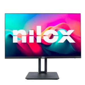 Monitor Nilox 24" Full HD IPS 75Hz HDMI DP VGA Regolabile