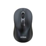 Mouse Wireless Nilox Tech Dual Bluetooth 5.2 e Dongle 2.4GHz Ricaricabile