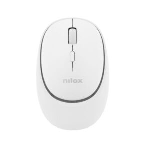Mouse Wireless Nilox DUAL Bluetooth 5.2 e Dongle 2.4GHz Ricaricabile