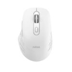 Mouse Wireless Nilox Dual Bluetooth 1600 DPI Silent Click 6 Tasti Bianco